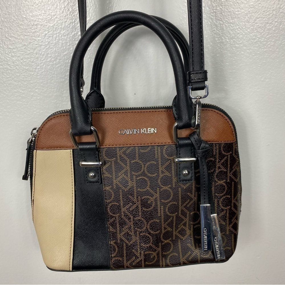 Calvin Klein crossbody satchel